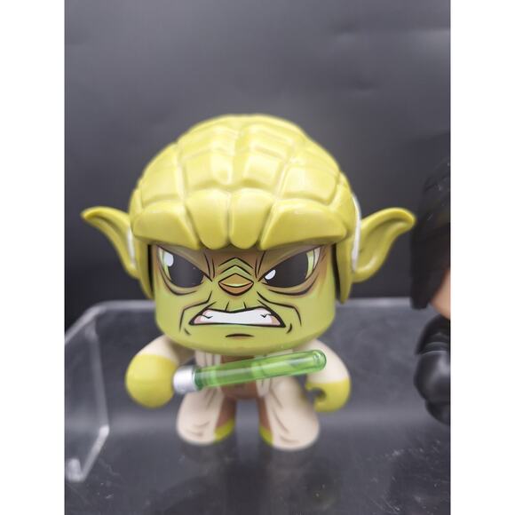 Mighty Muggs Star Wars Yoda, Kylo Ren And Stormtrooper 4 Inch Vinyl Figurines - Picture 2 of 13